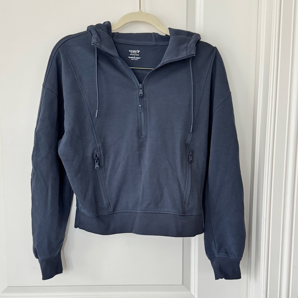 Dynamic Fleece Half-Zip Hoodie Sweatshirt